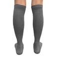 thumbnail image 4 of Couver Unisex Knee High Sports Athletic Baseball Softball Socks, Charcoal, Large, 1 Pair, 4 of 10