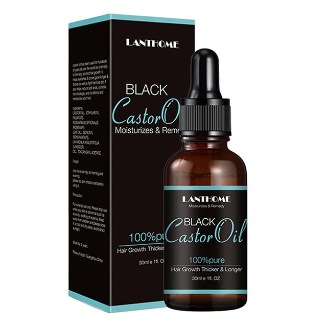 Aceite de semilla de ricino YONGSHENG 30ml para crecimiento de pestañas y cejas