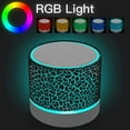 thumbnail image 7 of Portable Bluetooth Speakers with Colorful Lights, Loud Sound, Small Bluetooth Speaker with Wireless Stereo Pairing, Mini Gifts for Kids, Teen, Girls, Boys, Women - Black, 7 of 7