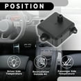 thumbnail image 4 of Actuador de control de puerta de mezcla de calefacción HVAC Unique Bargains No.15781467 - para Chevrolet Captiva Sport 2012-2015 - 1 Pc, 4 of 6