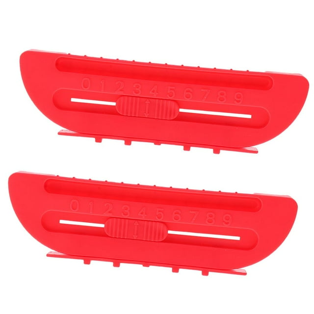 jinwen 2 Pcs Accessoires de Table de Hockey sur Air But But But But Balle Compteurs de Score