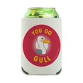 thumbnail image 1 of You Go Gull Seagull Girl Funny Humor Can Cooler - Drink Sleeve Hugger Collapsible Insulator - Beverage Insulated Holder, 1 of 4