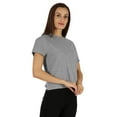 thumbnail image 2 of Inkmeso Womens Short Sleeves T-Shirt Drop Shoulder Round Neck Casual Summer T-Shirts, 2 of 7