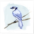 thumbnail image 3 of Great Art Now Coastal Blue Jay by Jacob Green 2 Piece Canvas Art Set Each 14W x 14H, 3 of 3