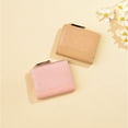 thumbnail image 5 of Cartera pequeña y delgada de cuero para mujer, monedero pequeño y fino con bolsillo plegable para mujer, 5 of 5