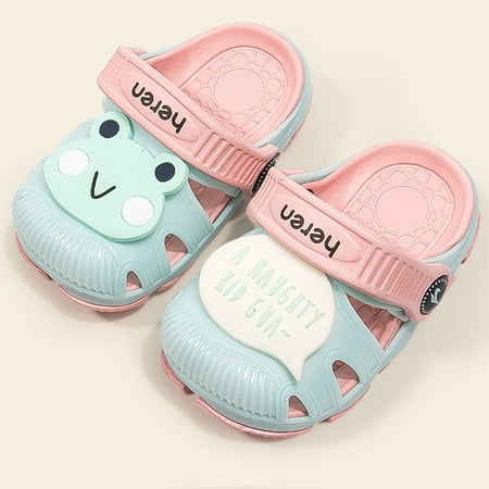 

Cuhas-Summer Toddler Baby Boys Girls Cute Cartoon Beach Sandals Slippers Flip Shoes