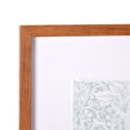 thumbnail image 3 of Home Decor Collection Green Printed Framed Floral Pattern on Linen Wall Art, 3 of 6