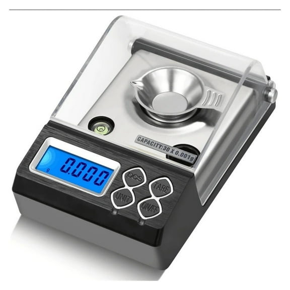 20g 30g 50g 0.001g Precision Electronic Jewelry Scales Gold Germ Balance Carat Milligram Scale ,Multiple Accessories