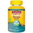 thumbnail image 2 of Nature Made Wellblends Stress Relief Gummies with L theanine and GABA, 40 Count, 2 of 8