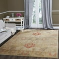 thumbnail image 3 of SAFAVIEH Antiquity Lennox Bordered Wool Area Rug, Beige/Multi, 7'6" x 9'6", 3 of 9