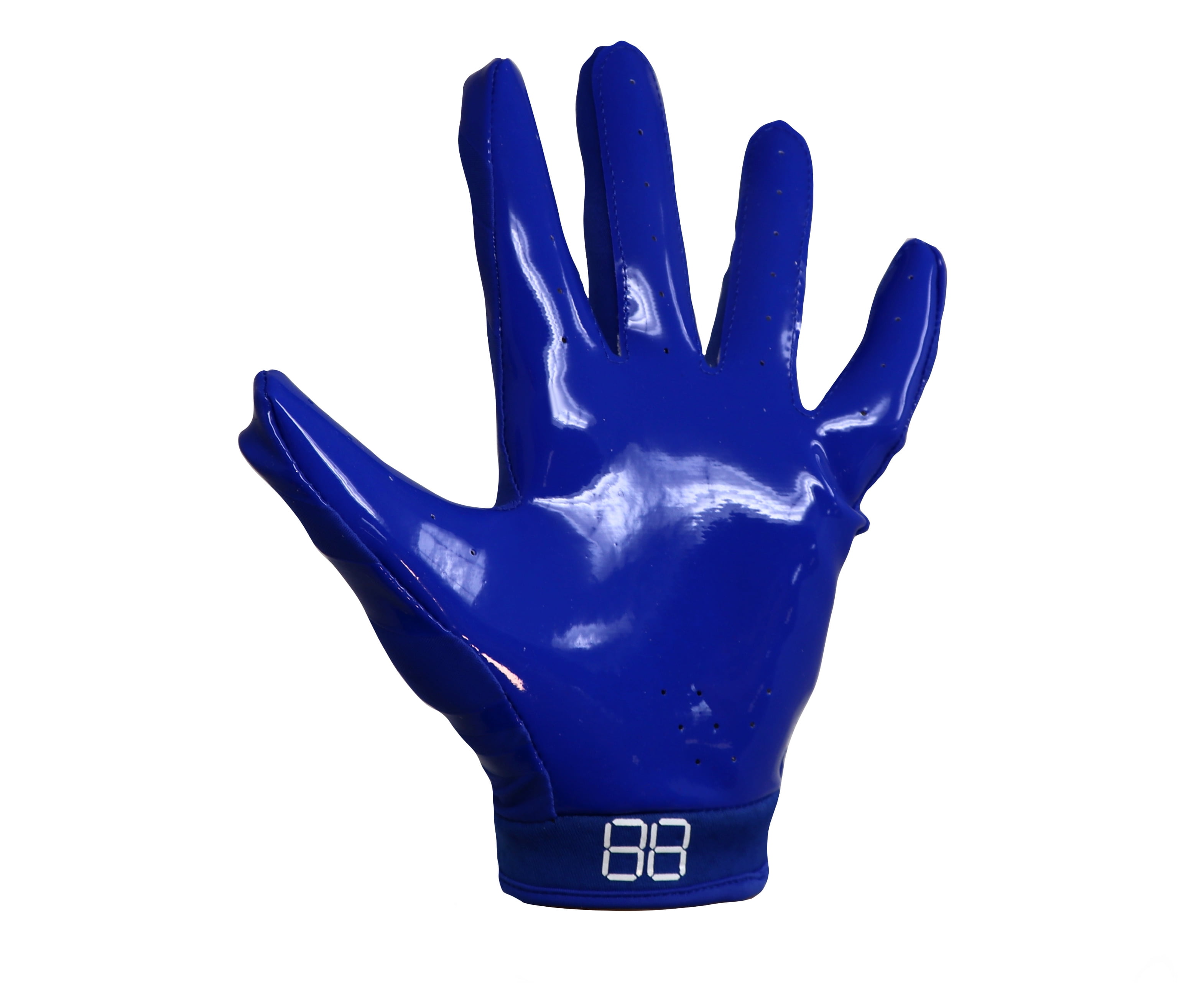 Barnett FRG-03 The Best Receiver Football Gloves, Blue, 2XL
