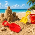 thumbnail image 6 of Sand Scoop, Plastic Shovel for Digging, Bright Red Beach Tool for Sandbox and Outdoor Use, 6 of 7