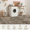 thumbnail image 7 of FairOnly 10'x13'Oriental Distressed Area Rug Machine Washable Non Slip Vintage Soft Indoor Floor Cover for Living Room Bedroom Office Study Room,Red Brown, 7 of 7