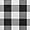 Black and White, variant on Hiasan Red and White Buffalo Plaid Kitchen Valance Curtains, - Semi Sheer Rod Pocket Checkerd Cafe Valance for Farmhouse Window, 52" x 18", 1P