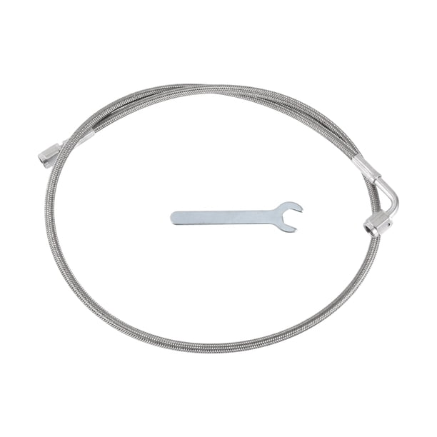 Kit De Línea De Alimentación De Aceite Para Turbo T3/T4/T66/T70 Con Brida Restrictiva -4AN De 90° – BFO