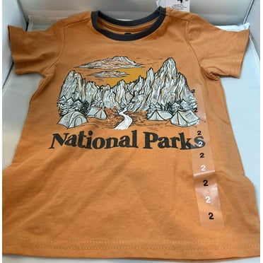 COTTON ON Little Boys Max Short Sleeve T Apricot Sun, Rabbit Gray 5Y