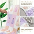 thumbnail image 3 of Chair Cover 2 Pack Removable Dining Chair Protectors Washable Chair Slipcovers Seat for Home Wedding Decor Cute Pumpkins Pattern, 3 of 6