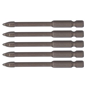 5Pcs Power Screwdriver  Drill Bits 1/4in Hex Shank  Drill Bits for Power Screwdriver