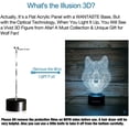 thumbnail image 4 of YSITIAN Wolf 3D Night Light for Boys Girls Room, Bedside Lamp Toys Decor Gifts for Kids Baby, 7 Colors Changing Nightlight with Smart Control G1116-294, 4 of 8