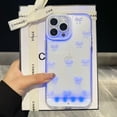 thumbnail image 2 of Vibrant Led Bowknot Phone Case, Light Up Phone Case for iPhone with Led Lights for Incoming Calls，Compatible for iPhone 11/12/13/14/15/16/17 Pro/Pro Max (White,for iPhone 13pro max), 2 of 7