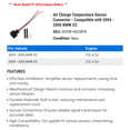 thumbnail image 2 of Air Charge Temperature Sensor Connector - Compatible with 2004 - 2006 BMW X3 2005, 2 of 2