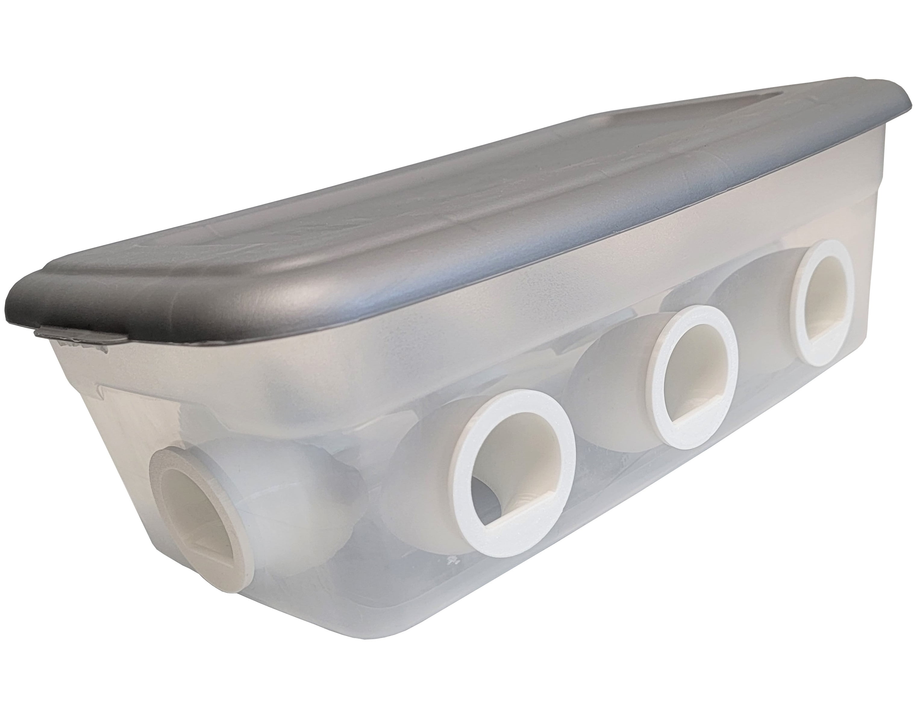 8 PORT 6 QUART QUAIL & CHICK PORT FEEDER NO WASTE FEED SAVER CHICKEN