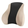 thumbnail image 1 of Almohada de espuma viscoelástica con soporte para la espalda, cojín de soporte con correa elástica, ergonómica, Beige, 1 of 9