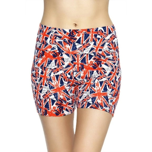 ToBeInStyle Women's Floral Print Mini Shorts