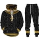 thumbnail image 3 of Conjunto de sudadera con capucha del faraón egipcio Anubis con el Ojo del Dios egipcio del coro antiguo impreso en 3D, 3 of 5