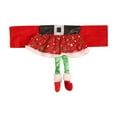 thumbnail image 3 of Tineasur Multi-Color Chair Slipcover Christmas Decor for Dining Room and Living Room Furniture, 3 of 6