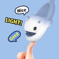 thumbnail image 2 of Zapatillas de Nube de Tiburón para Niños Chanclas de Ducha Antideslizantes y Secado Rápido para Niños y Niñas Diseño de Peces de Dibujos Animados Lindos Ideal para Playa y Piscina, 2 of 5