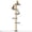 Grey, variant on PAWSCRAT Cat Wall Shelves, 5 Tier Floor to Ceiling Cats Tower Cat Tree, 80 Inch Wall-Mounted Cat Scratching Post, Beige