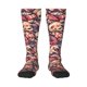 thumbnail image 1 of Fotbe Skull rock record artist Calcetas Divertidas Estampadas para Hombre y Mujer, Calcetas de Algodón hasta la Rodilla para Caminar, Correr, Enfermería y Embarazo, 1 of 6