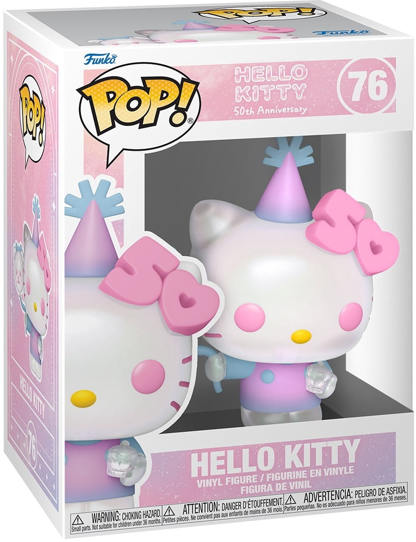 FUNKO POP! Sanrio Animation: Hello Kitty with Balloons, 50th Anniversary