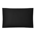 thumbnail image 3 of Mainstays 2-Piece 300 Thread Count Solid Rich-Black CVC Cotton Blend Pillowcase Set, Standard/Queen, Teen/Adult Age, 3 of 4