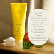 TPH BY TARAJI Never Salty Exfoliating Sugar Scalp Scrub with Apple Cider Vinegar, Sugar Crystals, Coconut & Peppermint Oils, 6.7 oz.