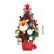 thumbnail image 3 of Mini árbol de Navidad de 50 cm, árbol de Navidad de escritorio con juego de luces, decoración para festivales, escaparate. Pilas no incluidas. Se requieren dos pilas AA. Decoraciones para festivales., 3 of 6
