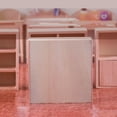 thumbnail image 2 of 3 Count Locker Miniature Display Cabinet Doll House Drawer Prop Decoration Wooden, 2 of 6
