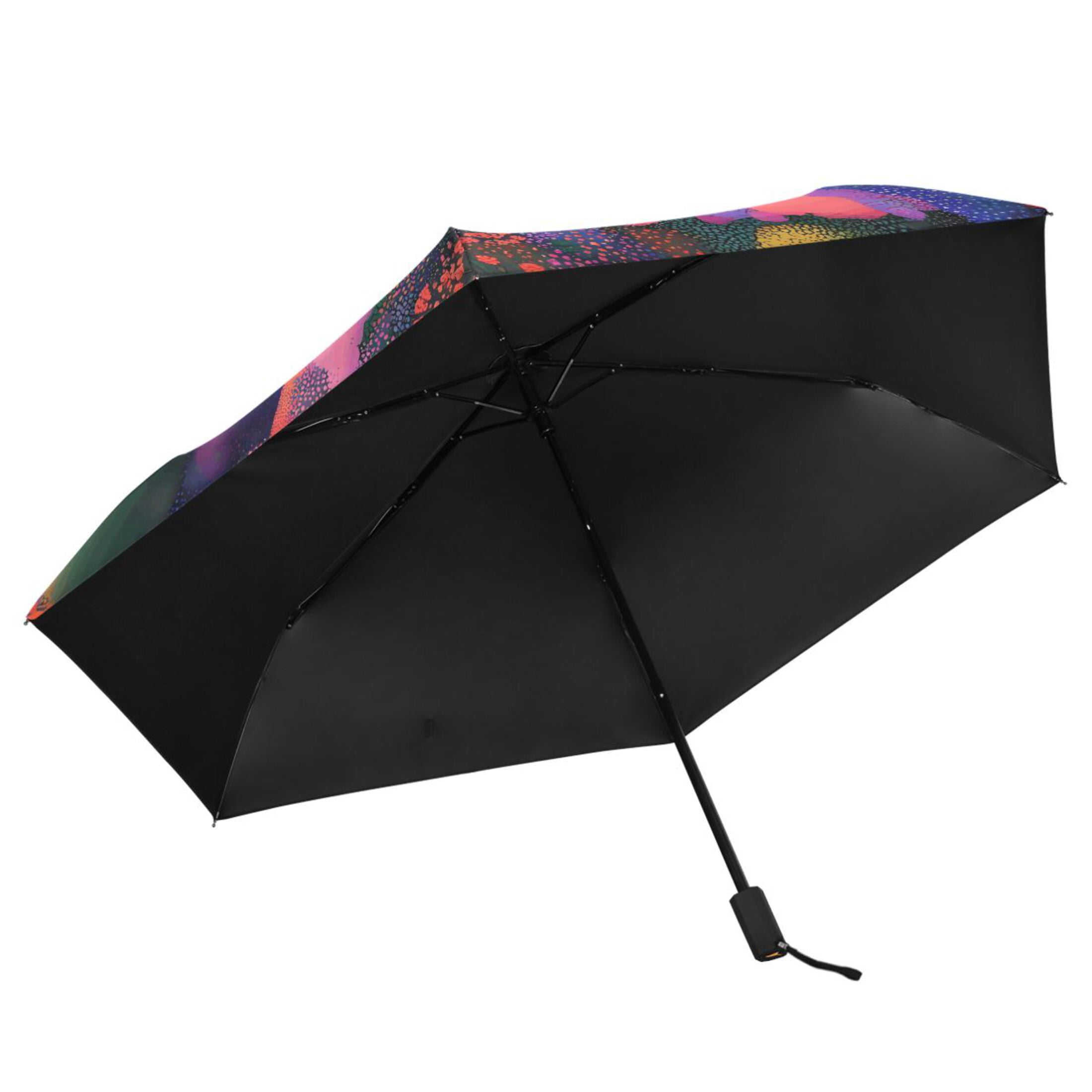 Compact Sun Umbrella Windproof Travel Umbrellas for Rain Strong Portable UV Protection Woman Walking in Garden