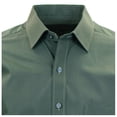 thumbnail image 3 of Manchester Camisa de Vestir Regular Fit  Militar, 18" Cuello 34" Manga Manchester 5062G, 3 of 4