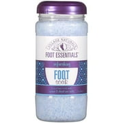 Village Naturals Foot Essentials: Refreshing Cucumber Mint W/Epsom & Dead Sea Salts Foot Soak, 20 oz