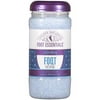 Village Naturals Foot Essentials: Refreshing Cucumber Mint W/Epsom & Dead Sea Salts Foot Soak, 20 oz