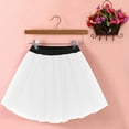 thumbnail image 4 of Lovskoo 2024 Womens Pleated Tulle Petticoat Tutu Puffy Skirt Gauze Short Skirt Adult Teen‘S 1950S Vintage Dance Skirts White, 4 of 4