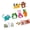 A, variant on Creative Sewing Kits Handmade Materials for Creative Project Pendant Making Kids Safe and Fun Learning Activity