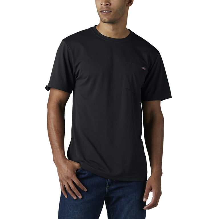 Genuine Dickies Men\'s Relaxed Fit Performance Polyester Tee Shirt