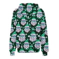 thumbnail image 4 of Sevevn Coats for Women Women's Casual Christmas Printed Zipper Long Sleeve Hooded Sweatshirt Jacket Tops Great Gifts for Less, 4 of 6