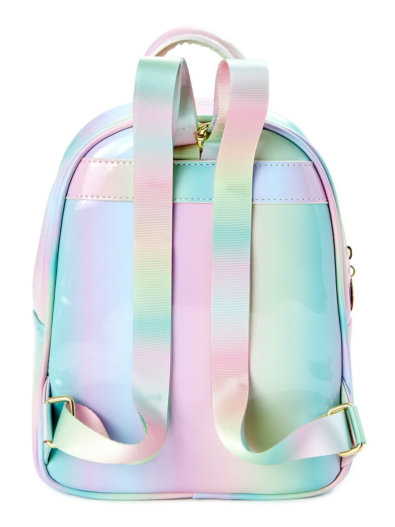Luv Betsey by Betsey Johnson Women's Patent Logo Backpack with