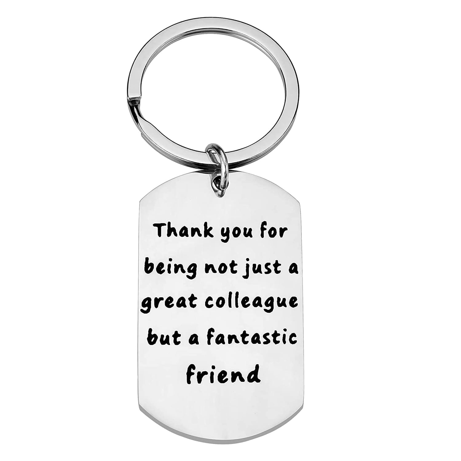 Coworker Leaving Gifts for Women Thank You Keychain Going Away Farewell Goodbye Retirement