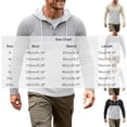 thumbnail image 5 of Maean Men's Hoodie Sweatshirt Button Drawstring Fashion Long Sleeve Lightweight Fall Sweatshirts Clothes, 5 of 7