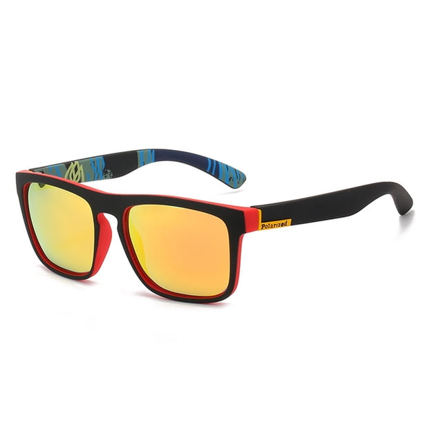 Gafas de sol polarizadas al aire libre, montura de conducción deportiva, gafas de sol de moda, hechas de PC y TAC